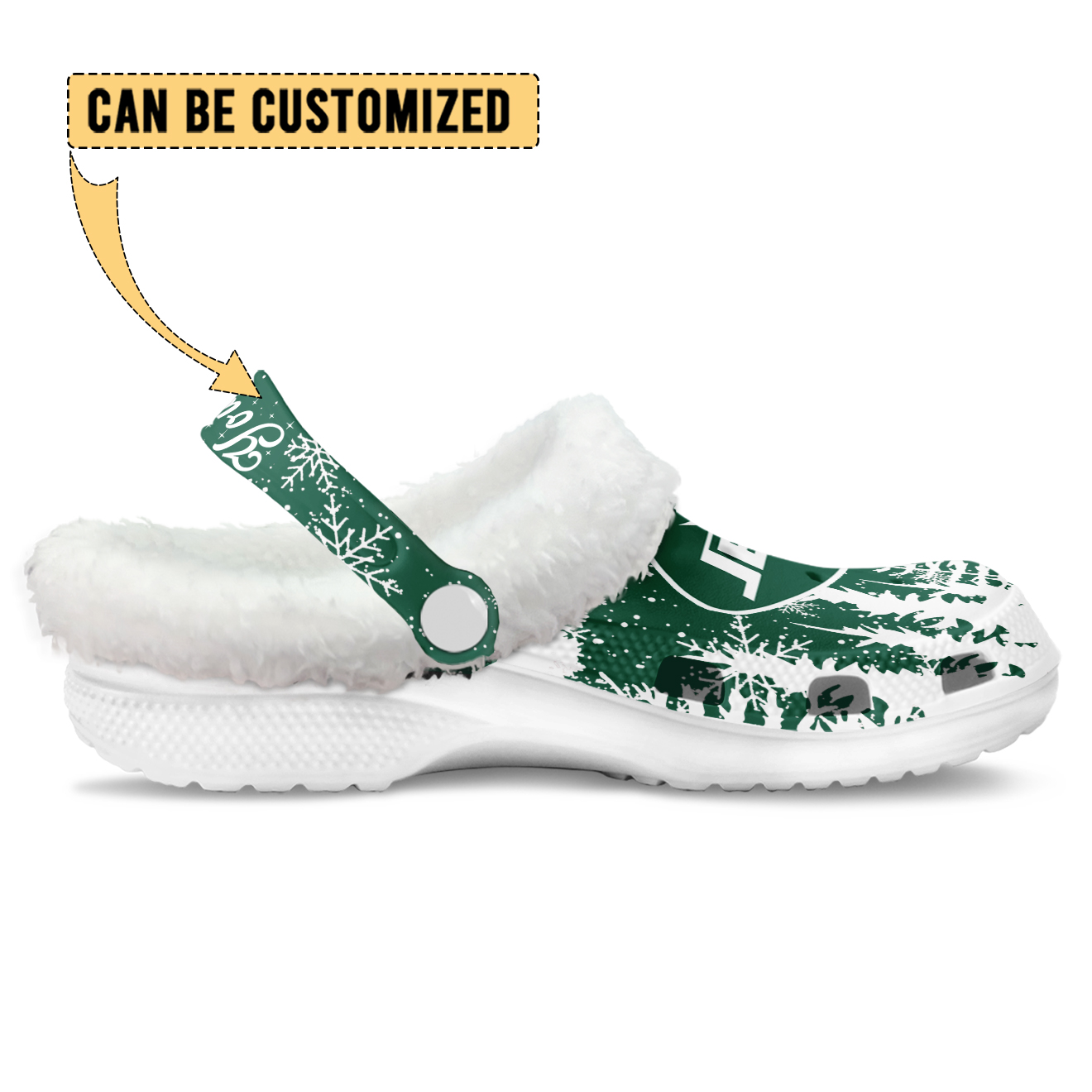 Premium NFL NYJ Winter Fleece Clogs V1 NMD TTV