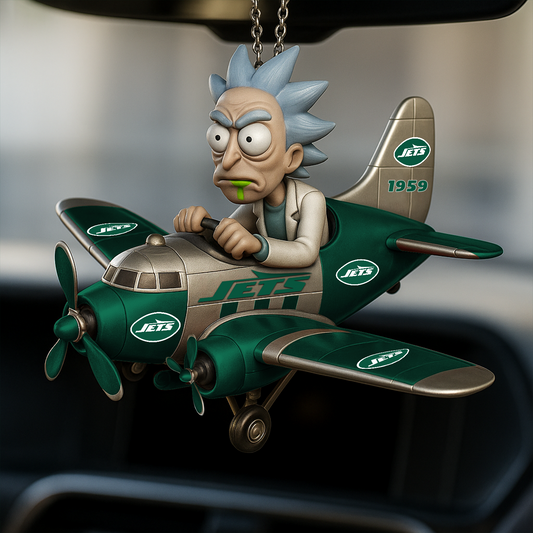 Premium NFL NYJ x RIC Car Ornament V1 DATND TANTD