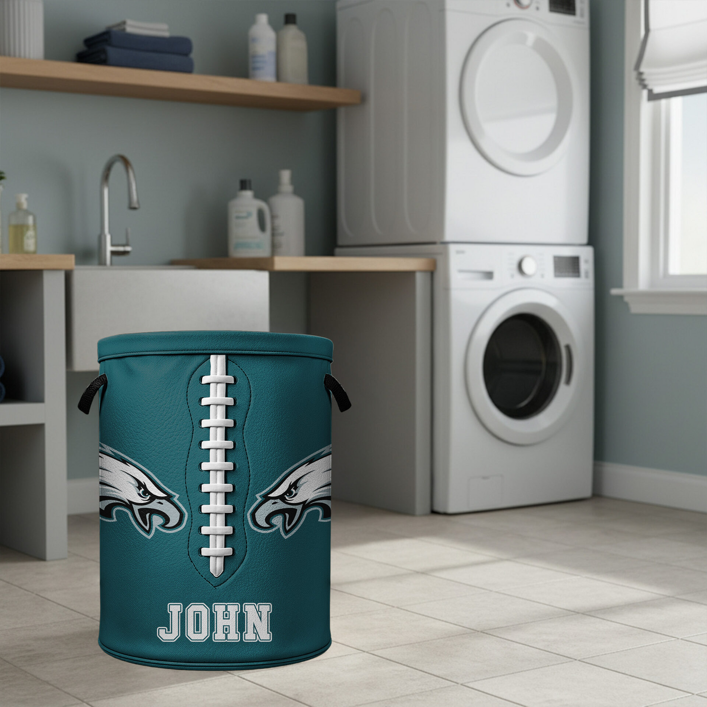 Premium NFL PHI Clothes Hamper HI V1 NMD TTV