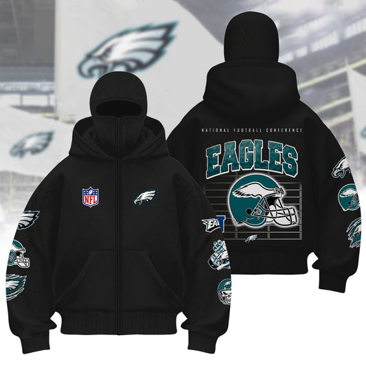Premium NFL PHI Hoodie Balaclava V1 NMD NHM