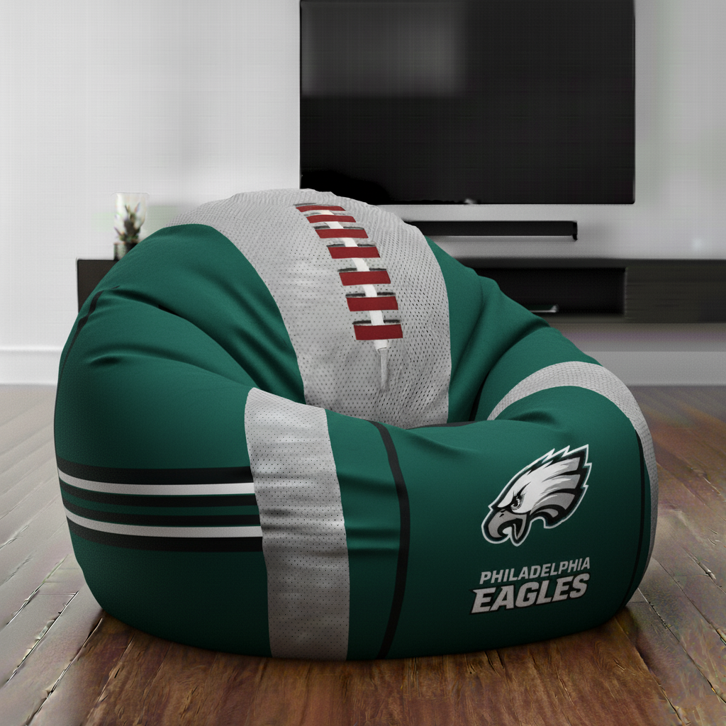 Premium NFL PHI Lounge Bean Chair V1 NMD TTV