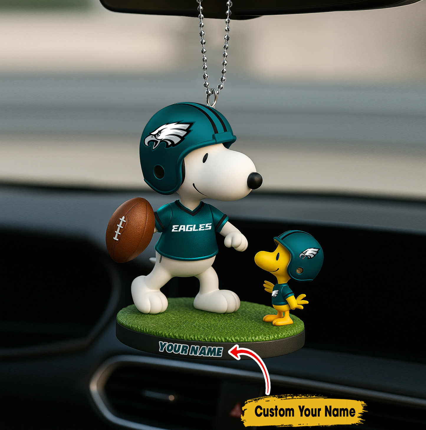 Premium NFL PHI x SNP Car Ornament V4 NMD TTV