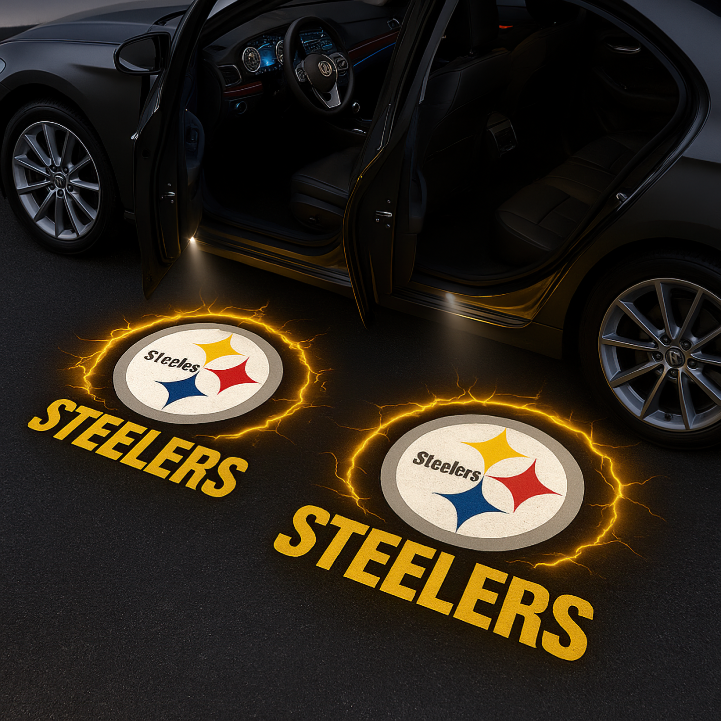Premium NFL PIT Car Welcome Lights V1 NMD TTV
