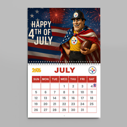 Premium NFL PIT Wall Calendar 2026 V1 NMD TTV