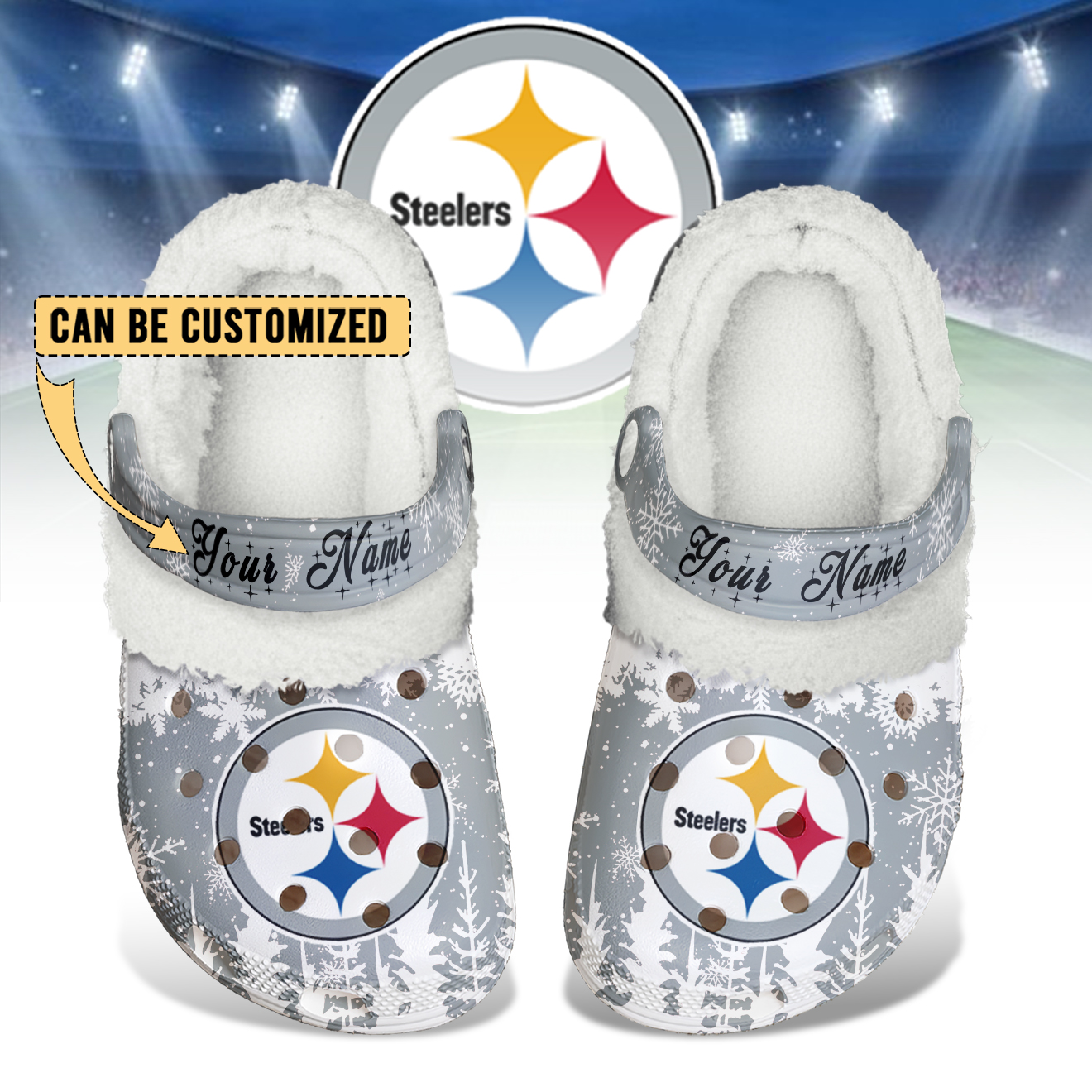 Premium NFL PIT Winter Fleece Clogs V1 NMD TTV