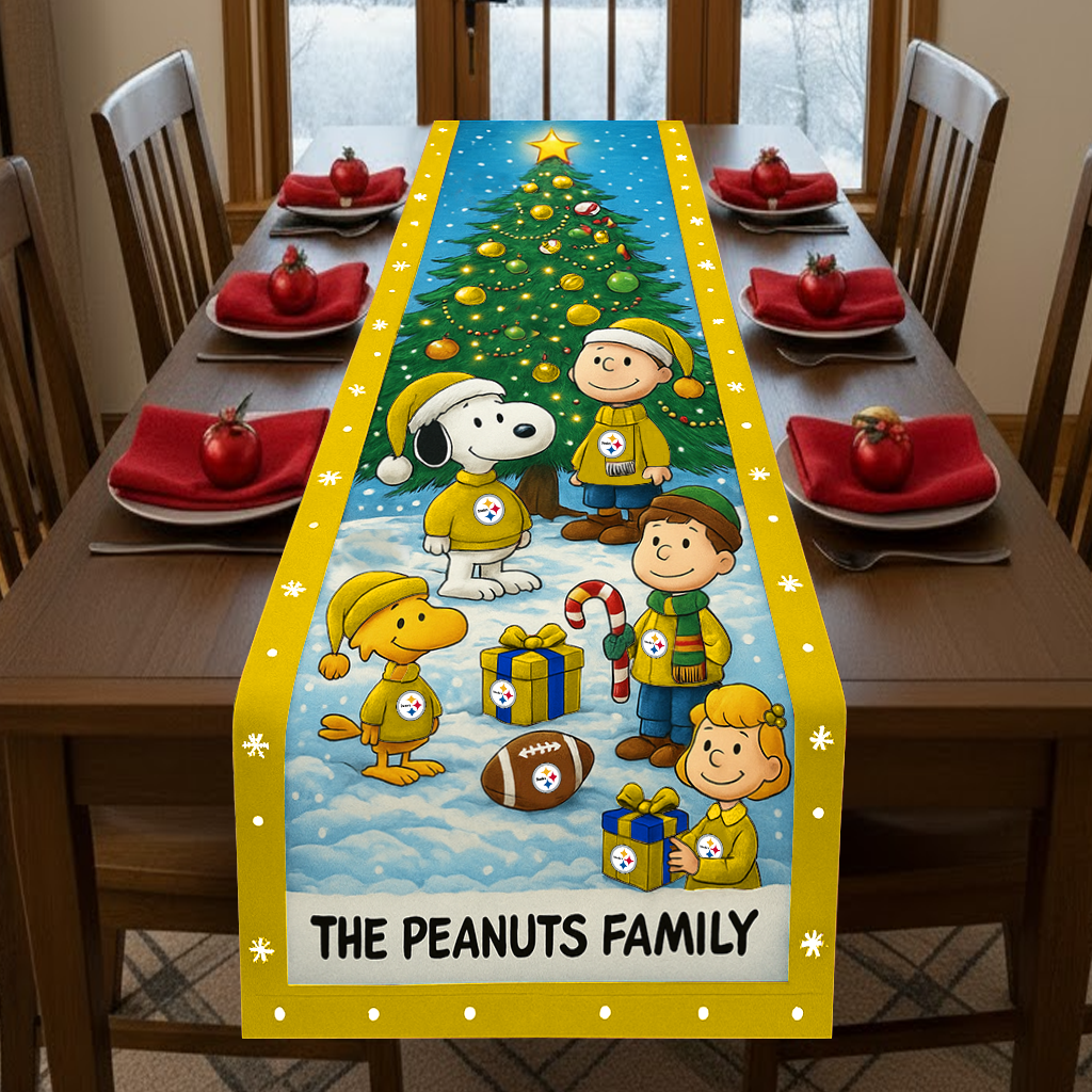 Premium NFL PIT x SNP Family Table Runner V1 NMD TTV