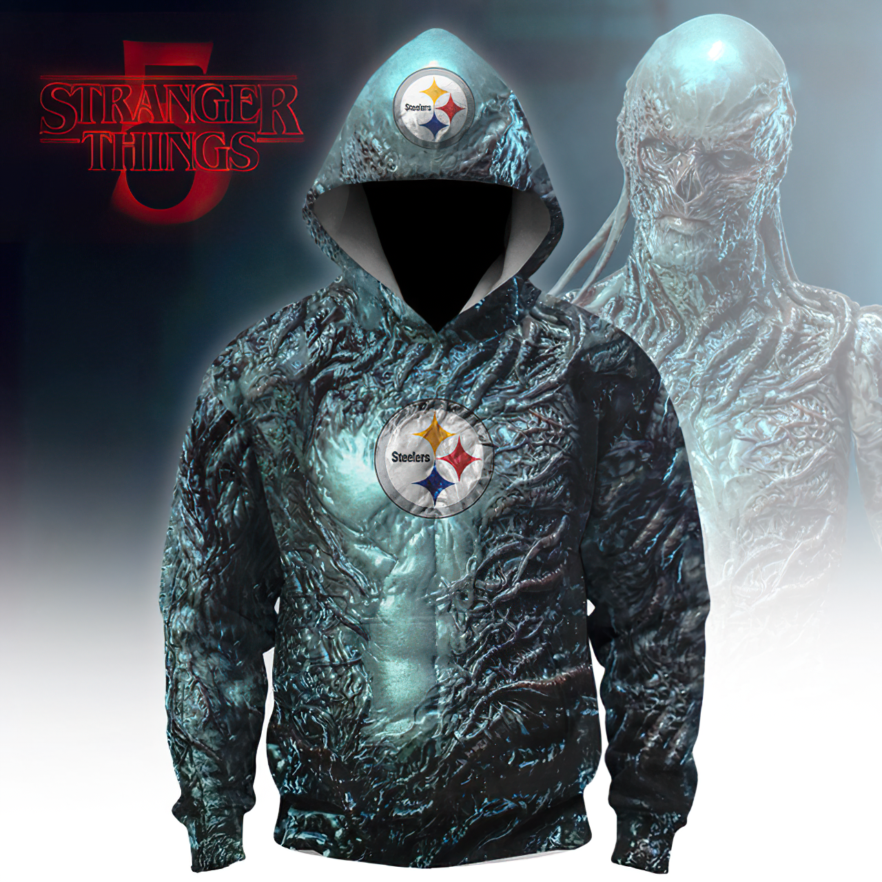 Premium NFL PIT x STT Crossover Hoodie V1 NMD TTV