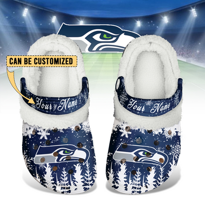 Premium NFL SEA Winter Fleece Clogs V1 NMD TTV