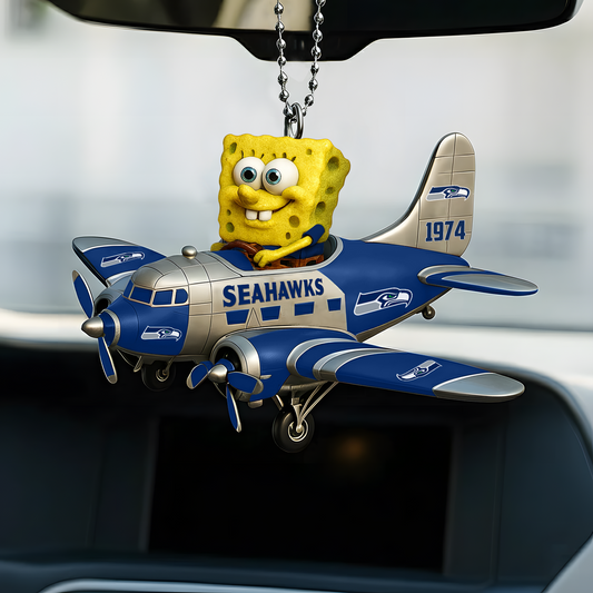 Premium NFL SEA x SPO Car Ornament V1 DATND TANTD