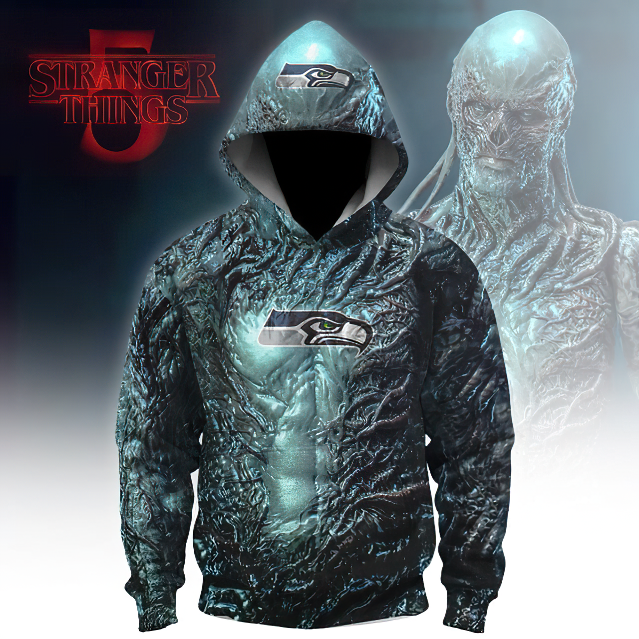 Premium NFL SEA x STT Crossover Hoodie V1 NMD TTV