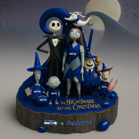 Premium NFL SEA x TNBC Acrylic Plaque V4 NMD TTV