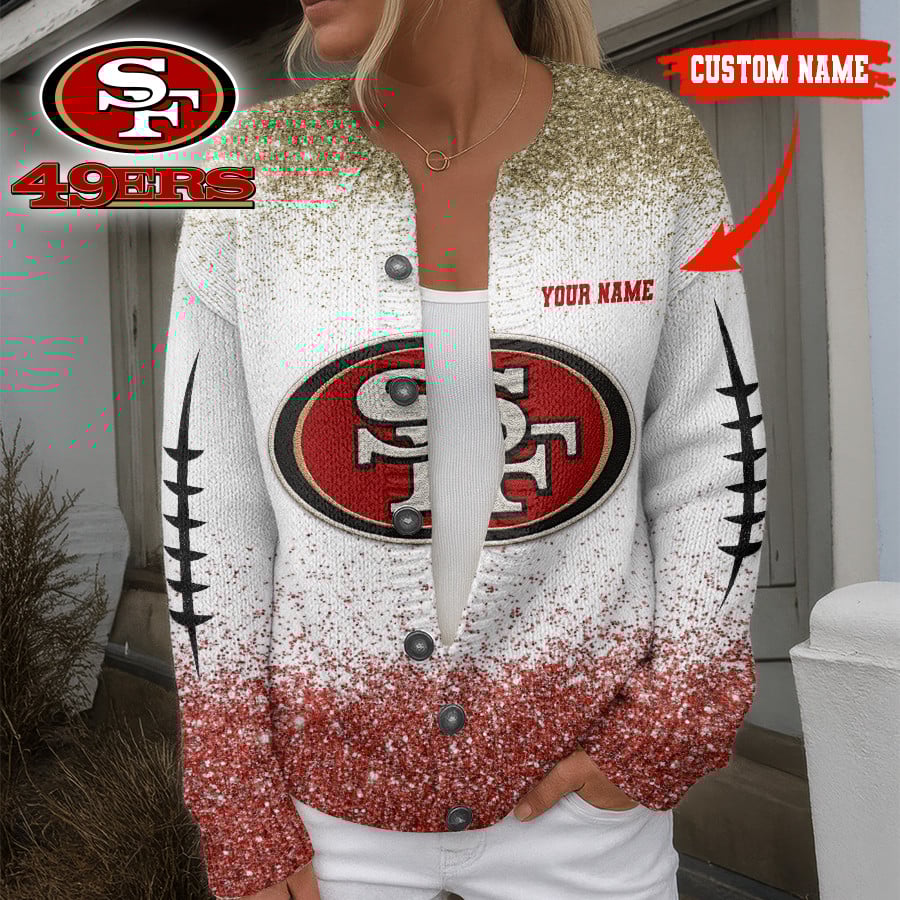 Premium NFL SF Cozy Knit Cardigan V1 NMD NHM