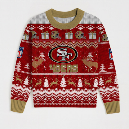 Premium NFL SF Holiday Sweatshirt & Shorts Set V1 NMD TTV
