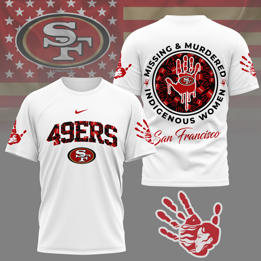 Premium NFL SF MMIW Awareness Shirt V1 NMD TTV