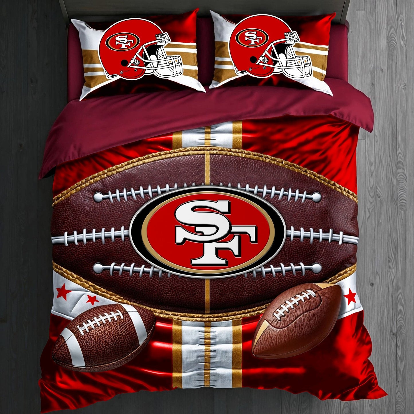 Premium NFL SF Piece Bedding Set V1 NMD NHM