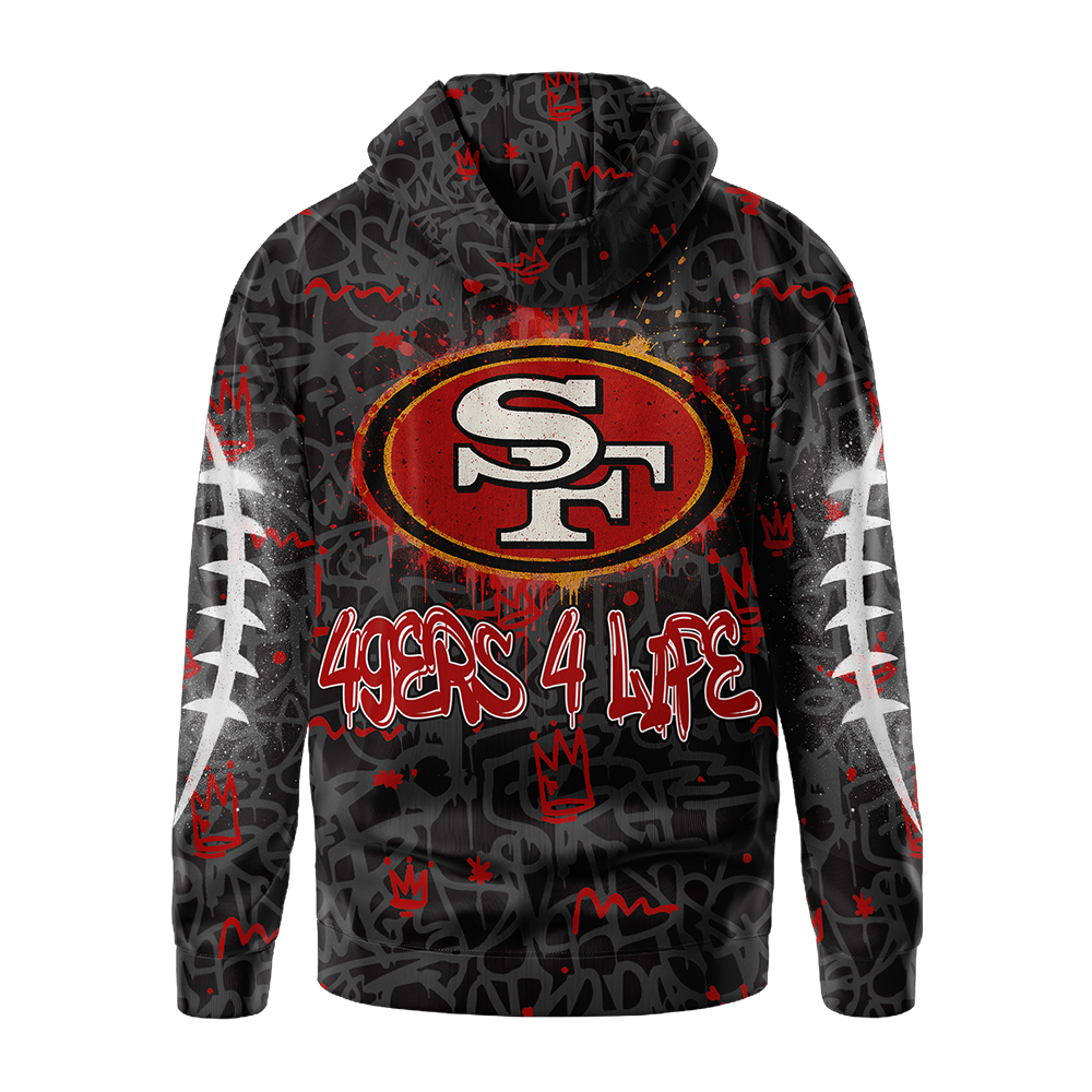 Premium NFL SF Special Graffiti Hoodie V2 NMD  TTV