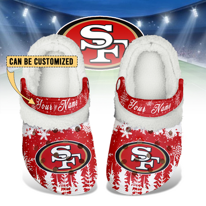 Premium NFL SF Winter Fleece Clogs V1 NMD TTV