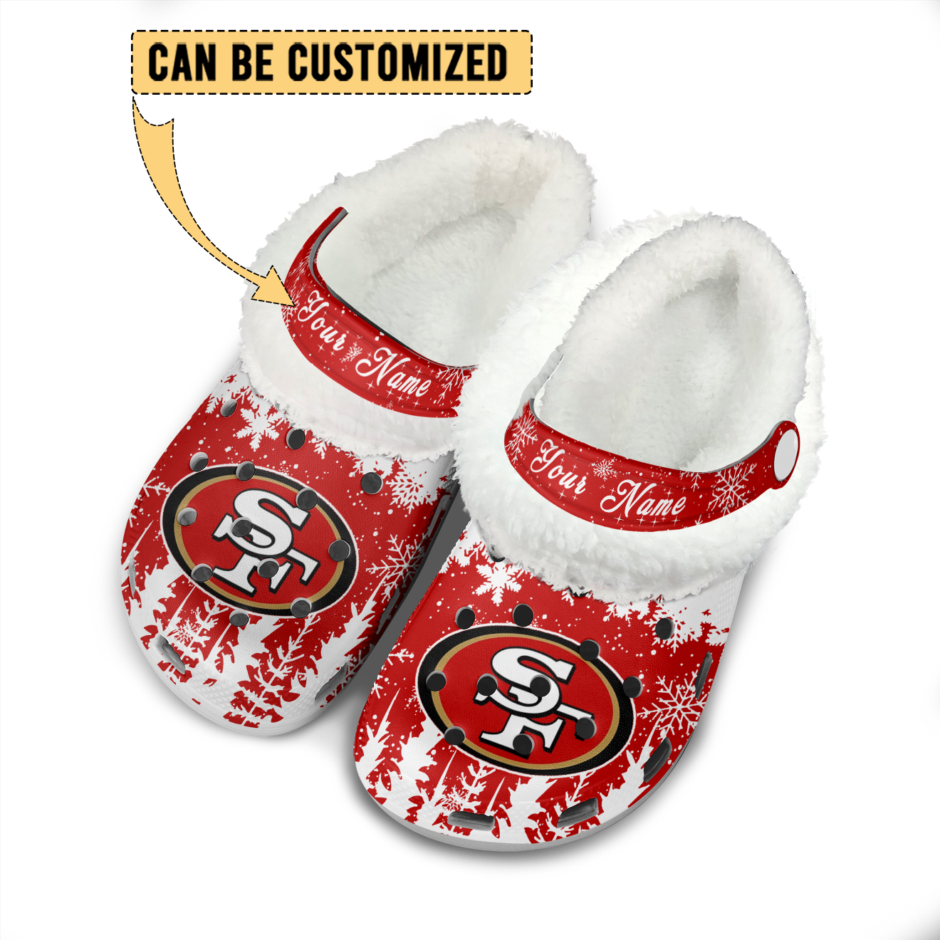 Premium NFL SF Winter Fleece Clogs V1 NMD TTV