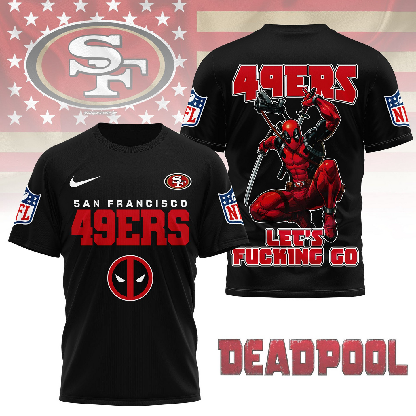 Premium NFL SF x DP T-shirt V1 NMD TTV