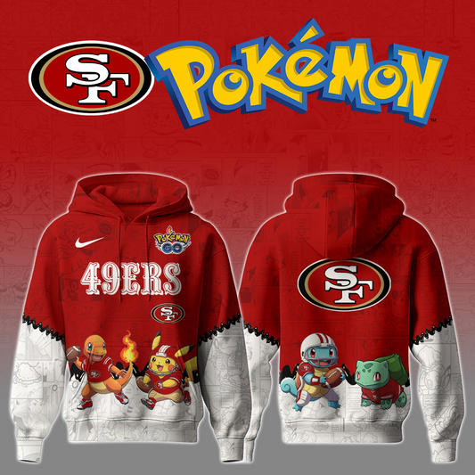 Premium NFL SF x Pokemon Hoodie V1 NMD TTV