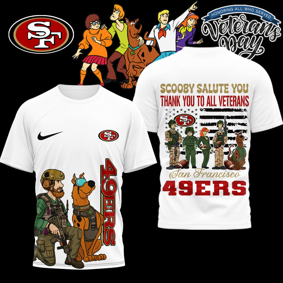 Premium NFL SF x SCO Salute Veterans T-shirt V15 NMD NHM