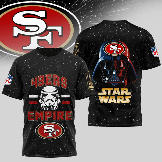 Premium NFL SF x Star Wars 3D Shirt NDT NHM