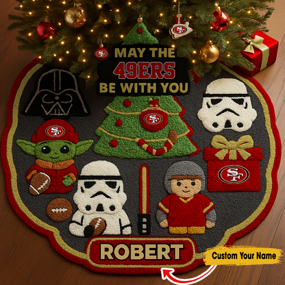 Premium NFL SF x STW Christmas Tree Skirt V1 NMD TTV