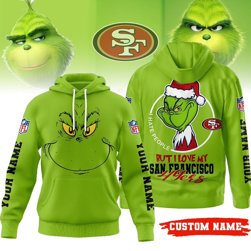 Premium NFL SF x The Grinch Hoodie V1 NMD TTV