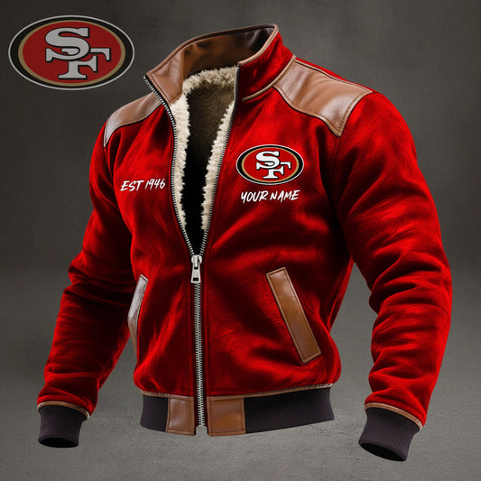 Premium NFL SF49 Collar Zipper Jacket V1 NMD NHM