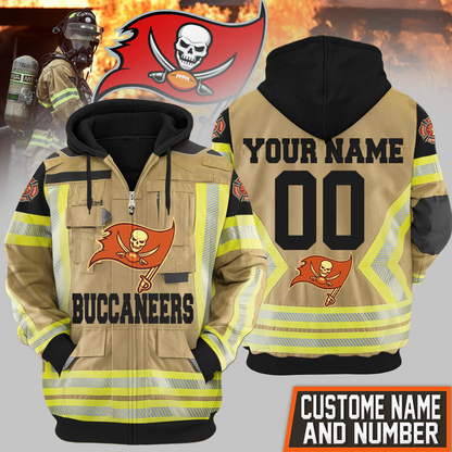 Premium NFL TB Firefighter Zip Hoodie V1 NMD TTV