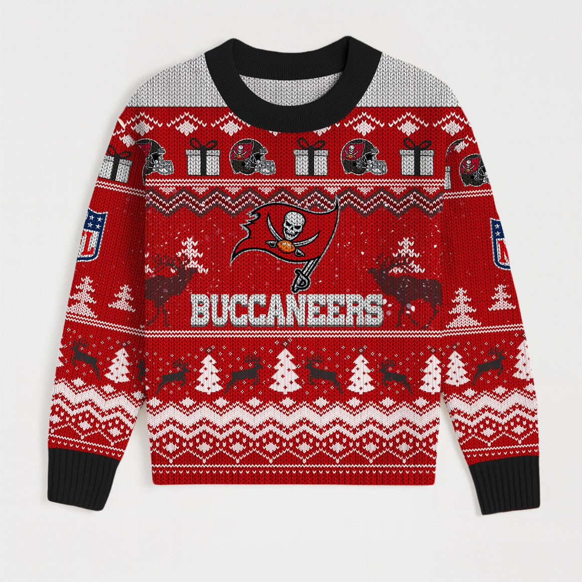 Premium NFL TB Holiday Sweatshirt & Shorts Set V1 NMD TTV
