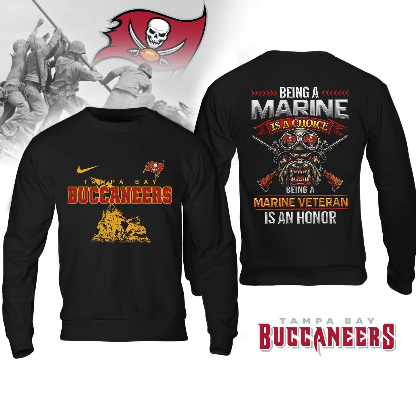 Premium NFL TB Marine Veteran Shirt V2 NMD NHM