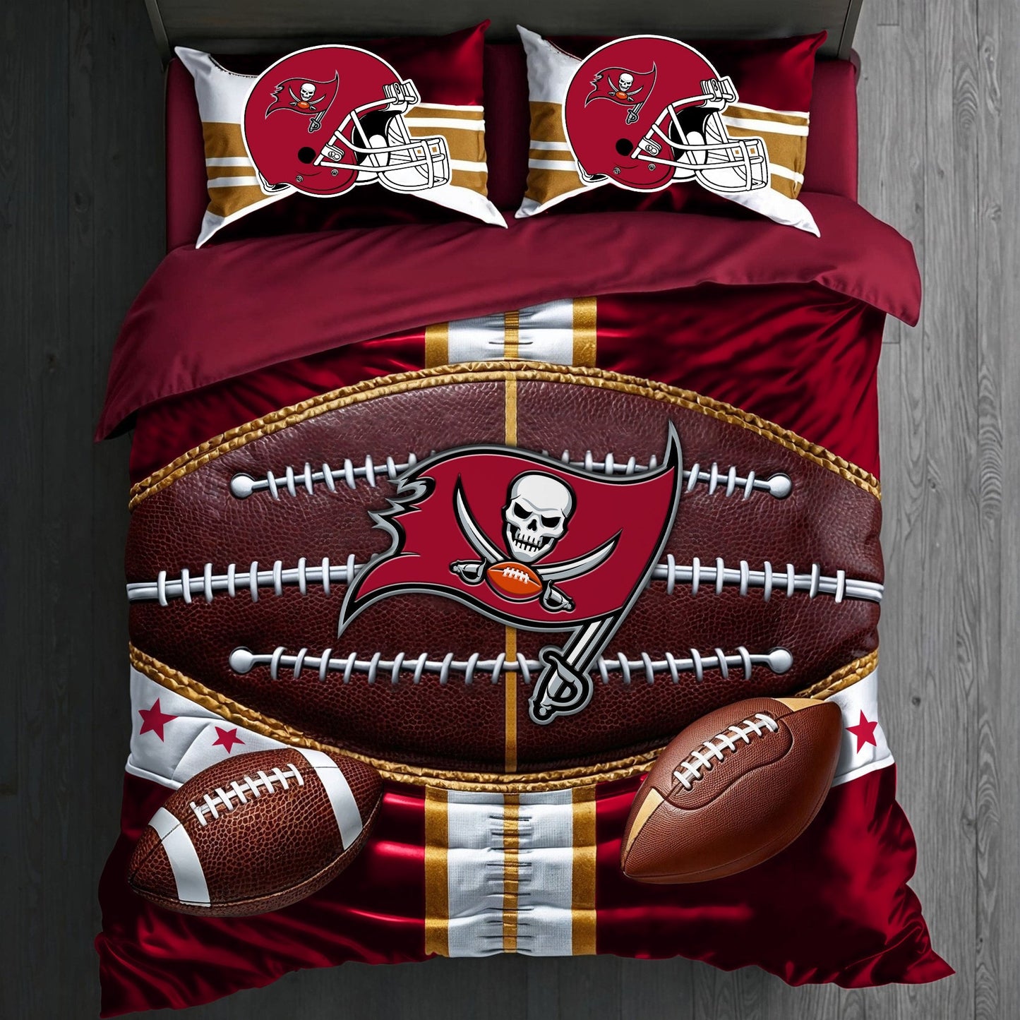 Premium NFL TB Piece Bedding Set V1 NMD NHM