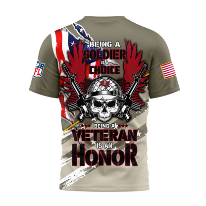 Premium NFL TB Proud U.S. Veteran T-shirt V1 NMD TTV