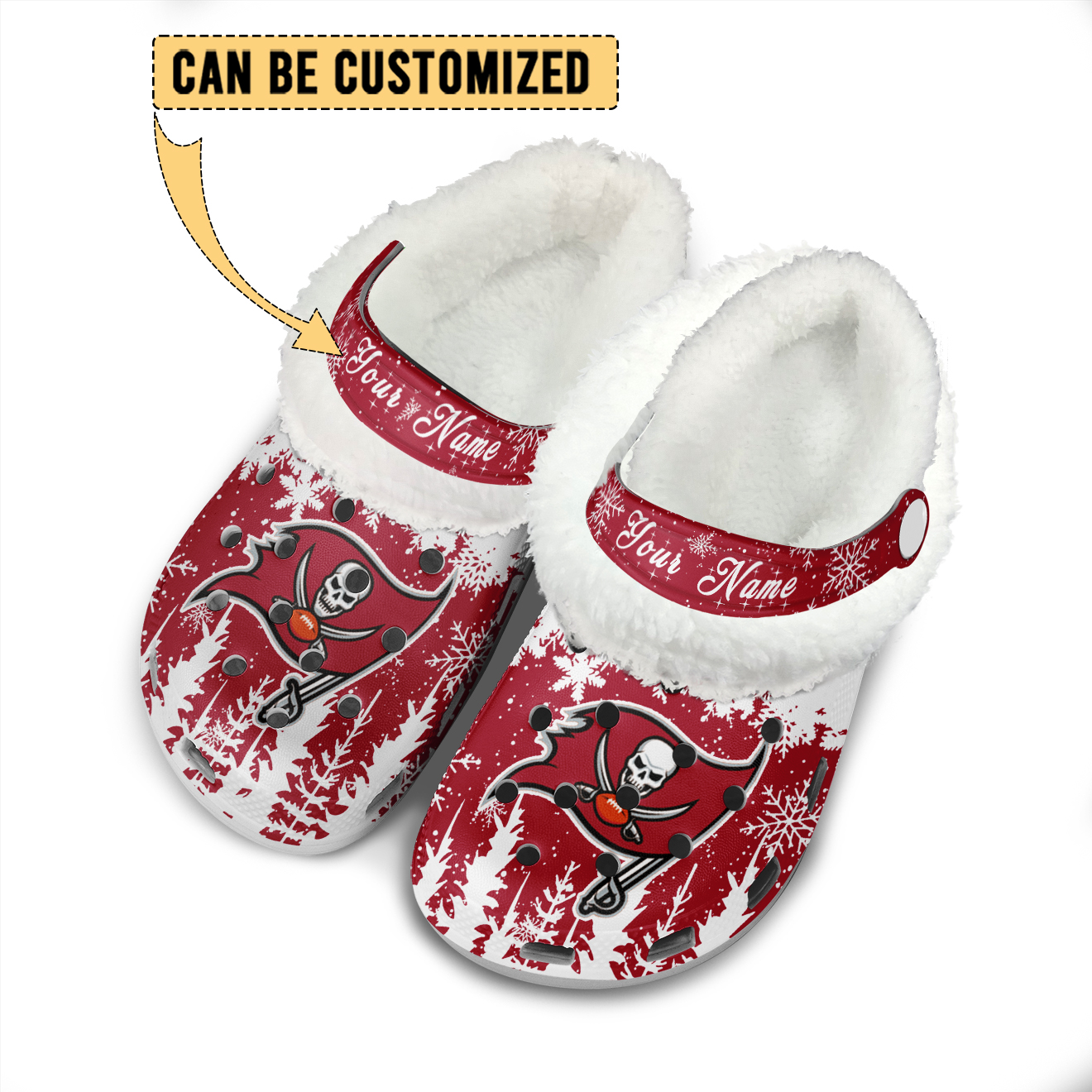 Premium NFL TB Winter Fleece Clogs V1 NMD TTV