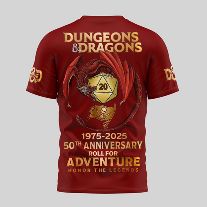Premium NFL TB x Dungeons And Dragons 50th Anniversary Shirt V15 NMD TTV