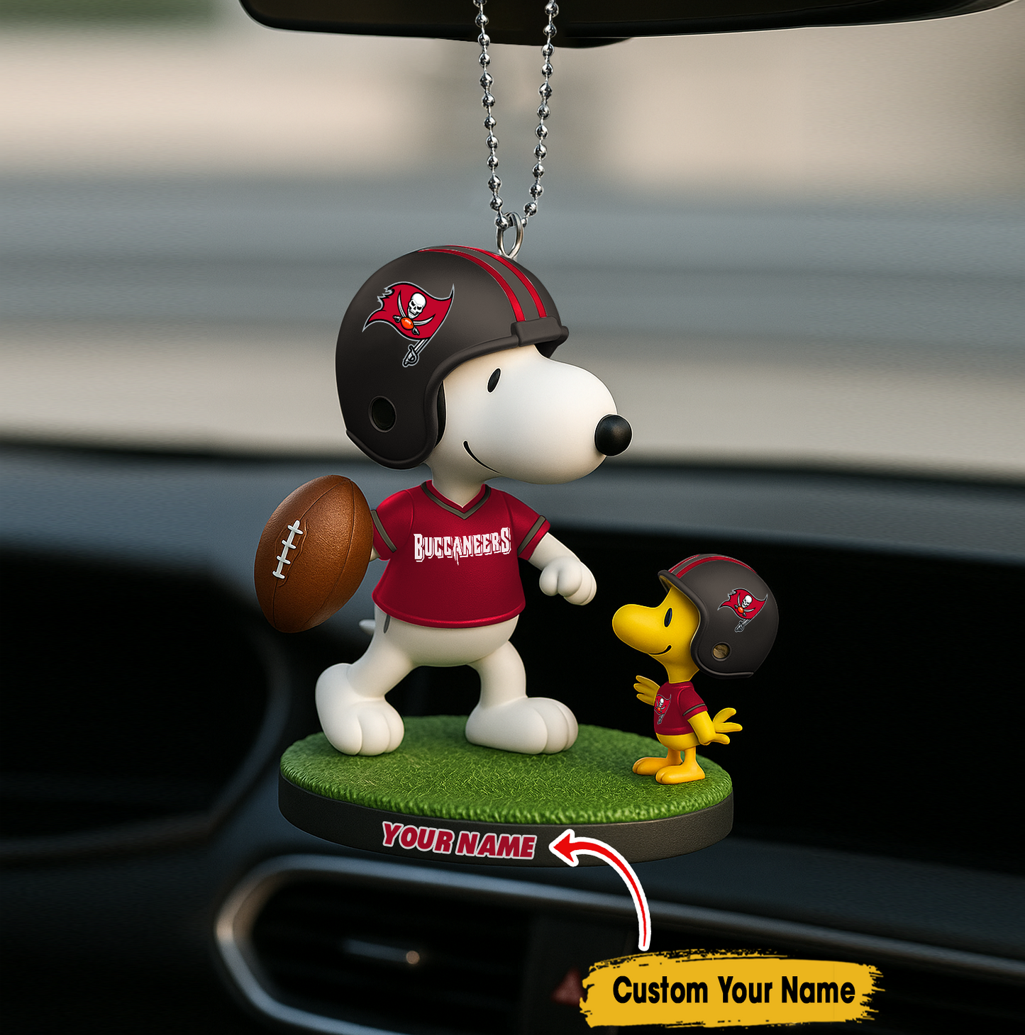 Premium NFL TB x SNP Car Ornament V4 NMD TTV