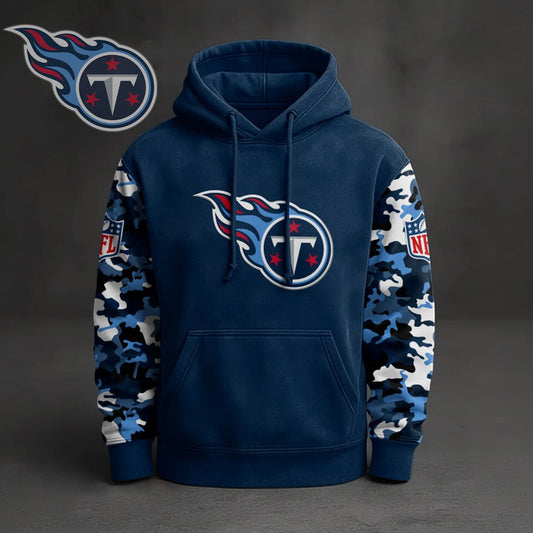 Premium NFL TEN Camo Arm Pullover Hoodie V1 NMD NHM