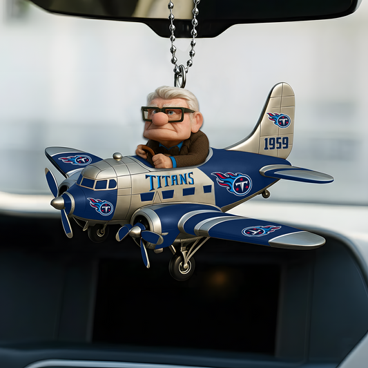 Premium NFL TEN x CARL Car Ornament V1 DATND TANTD