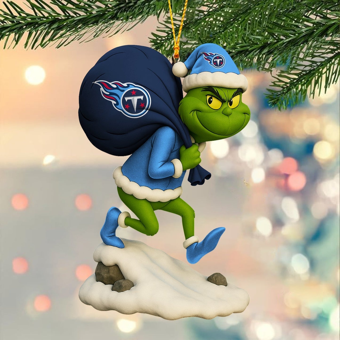 Premium NFL TEN x GR Christmas Tree Ornament V2 NMD NHM