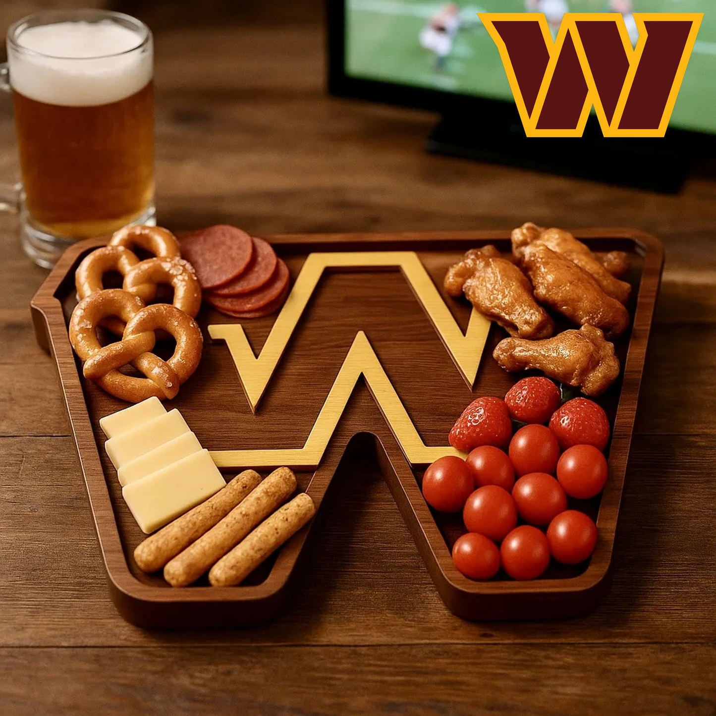 Premium NFL WAS Game Day Platter V1 NMD TTV