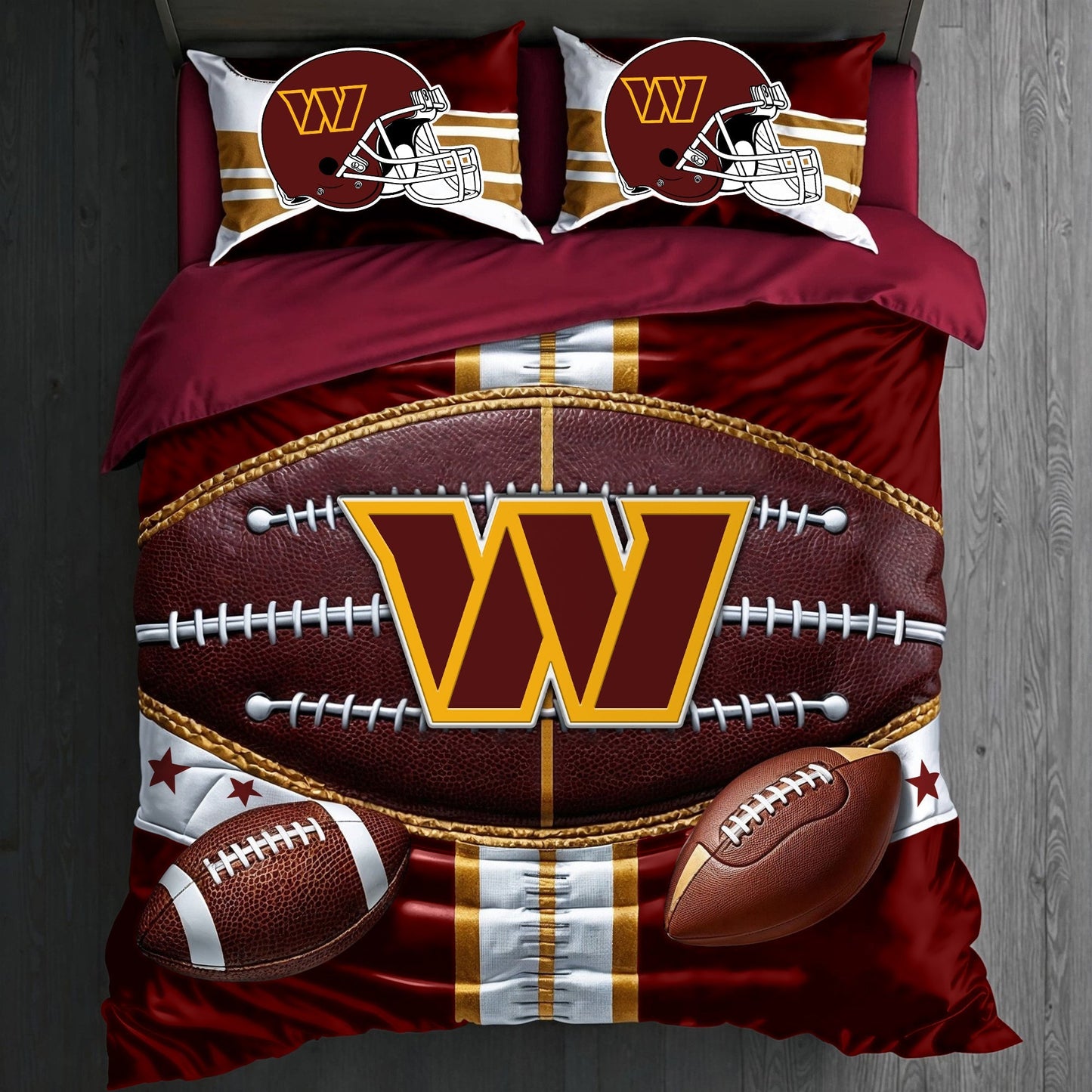 Premium NFL WAS Piece Bedding Set V1 NMD NHM