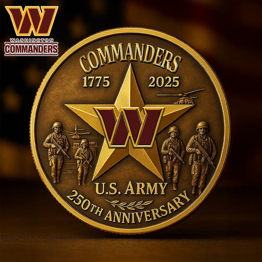 Premium NFL WAS U.S Army Anniversary Coin V1 NMD NHM
