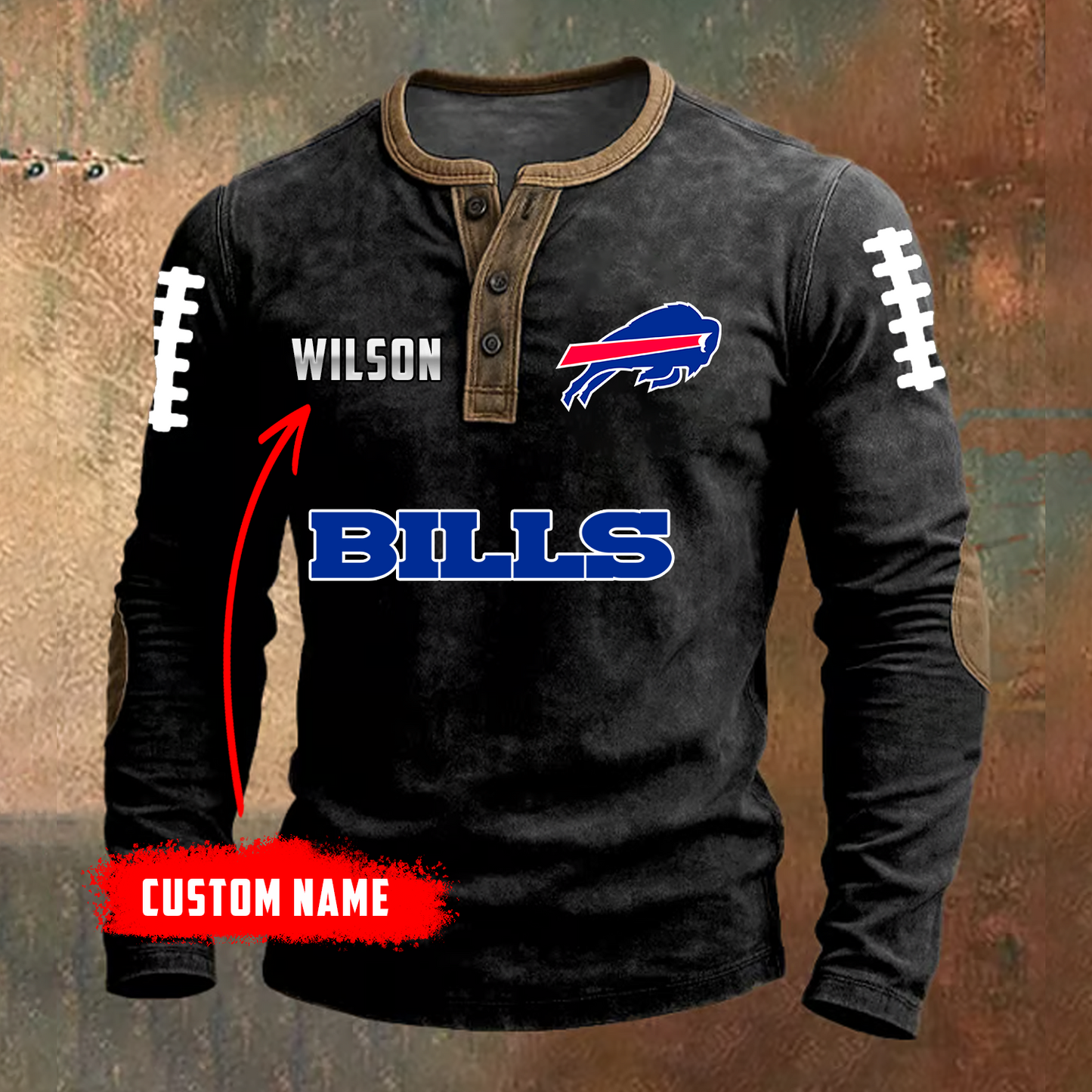 PREMIUM NFL X BUF LONG SLEEVE SHIRT NDT TDT