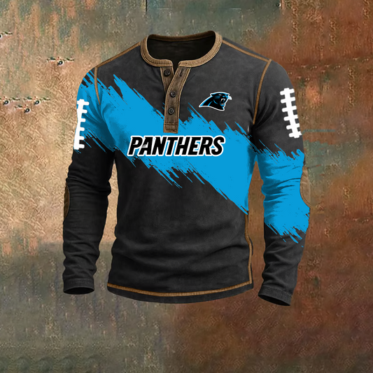 PREMIUM NFL X CAR HENLEY LONG SLEEVE OUTFIT SHIRT NDT TDT