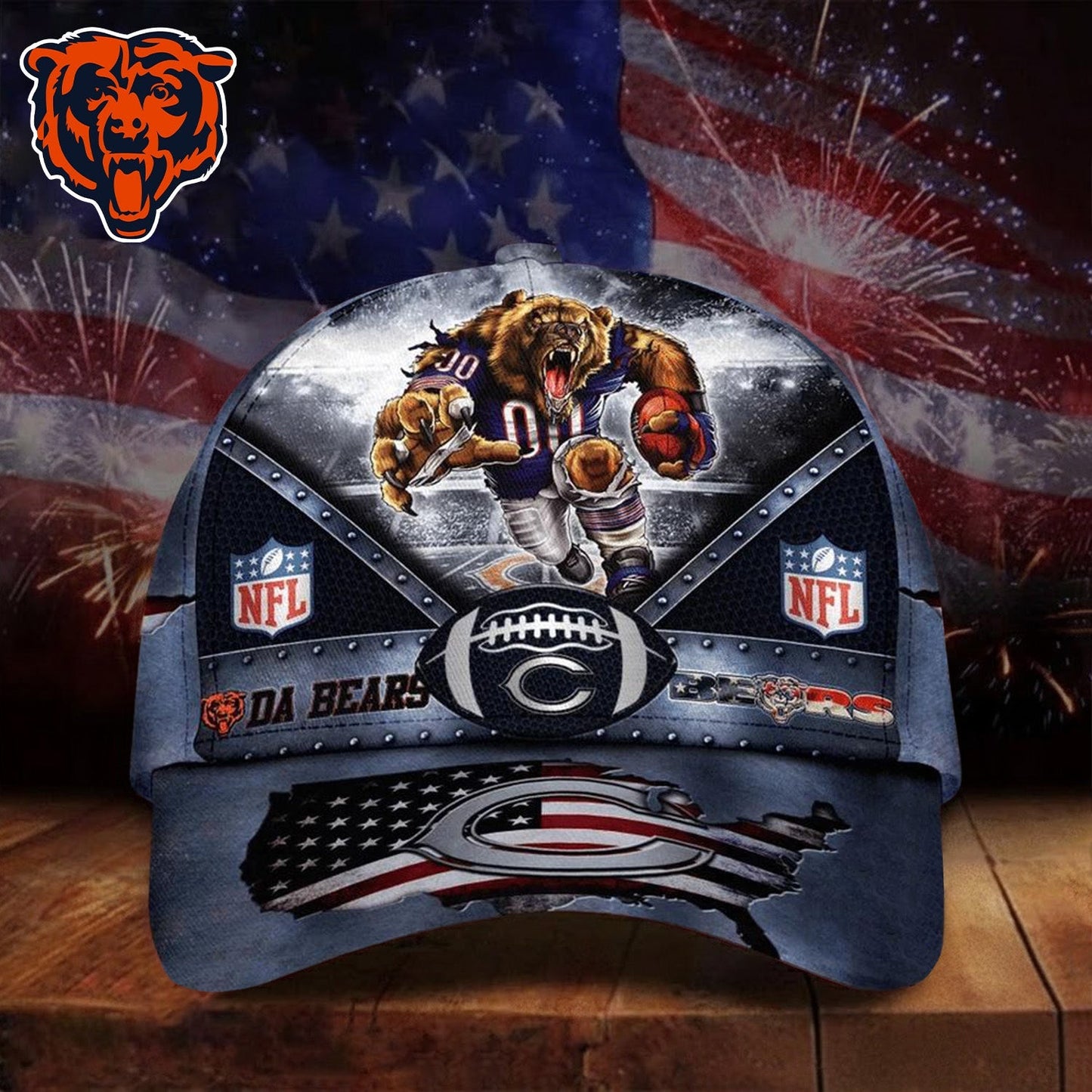 PREMIUM NFL X CHI Super Bowl LIX 2025 Cap NDT NHM