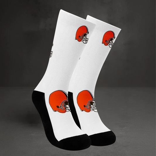 PREMIUM NFL X CLE Unisex Elevate Crew Socks 2025 NDT TDT25