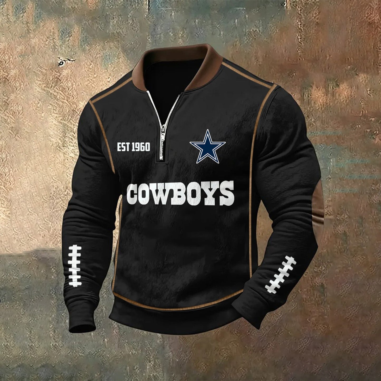 PREMIUM NFL X DAL Zipper Sweatshirt 2025 NDT NHM