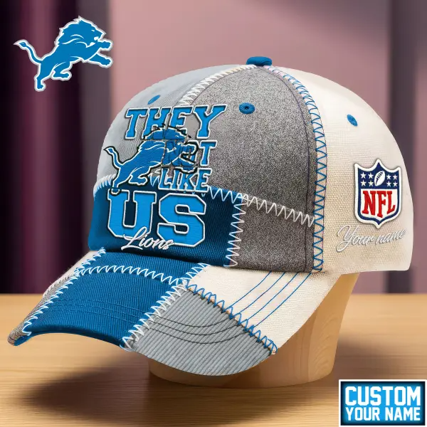Premium NFL X DET They Not Like Us Cap NDT NHM