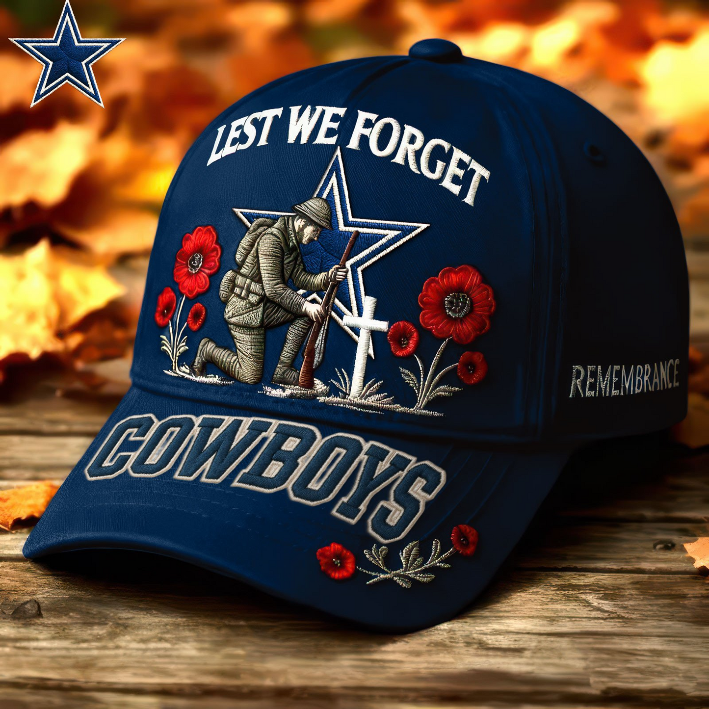 Premium NFL x DLCB Lest We Forget Cap NAK